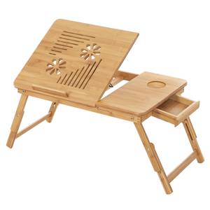 Tavolo per PC portatile Grasholme I Legno massello di bambù