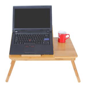 Table pour ordinateur Grasholme I Bambou massif