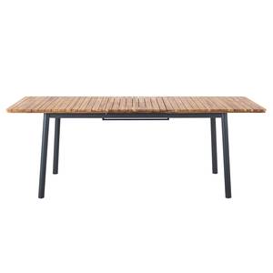 Tavolo da giardino Coba allungabile Legno di acacia parzialmente massello / Alluminio - Marrone