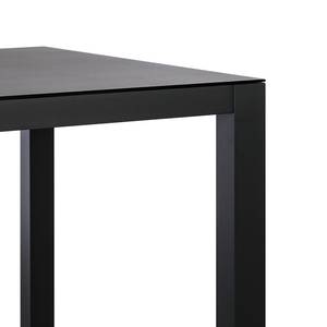 Table de jardin Klay I Aluminium - Noir