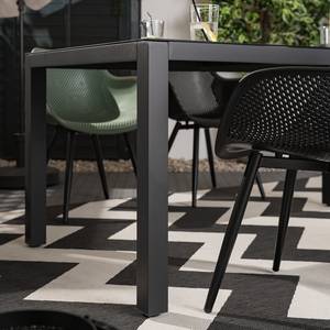 Tavolo da giardino Klay I Alluminio - Nero