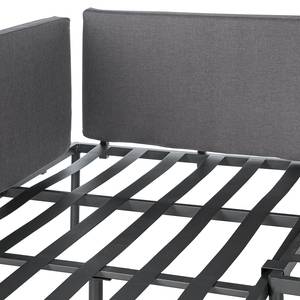 Set di mobili da esterno Milla Alluminio / Tessuto - Color antracite
