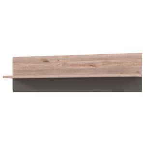 Wandplank Alen Nelson eikenhouten look/mat grijs