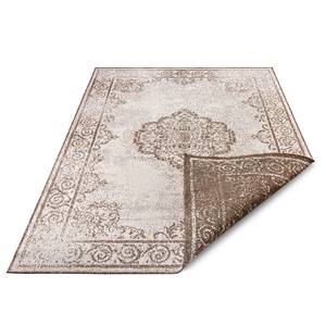 Tapis extérieur Cebu Polypropylène - Beige / Marron - 200 x 290 cm