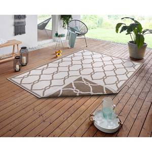 In- & outdoorvloerkleed Rimini Beige - Bruin - 80 x 150 cm