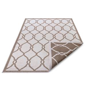 Tapis intérieur / extérieur Rimini Beige - Marron - 80 x 150 cm