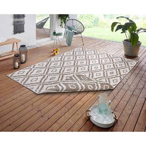 In-/Outdoorteppich Rio Beige - Braun - 200 x 290 cm