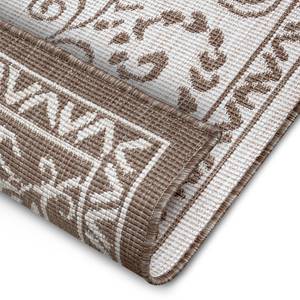 Outdoorvloerkleed Leyte polypropeen - Beige/bruin - 160 x 230 cm