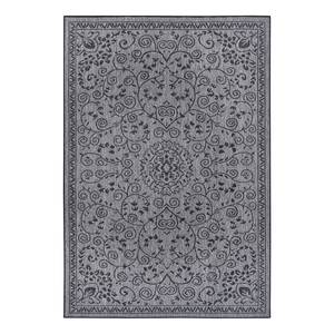 Tapis extérieur Leyte Polypropylène - Argenté / Gris - 120 x 170 cm