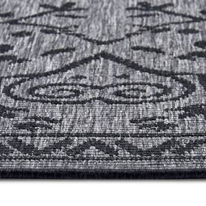 Tapis extérieur Leyte Polypropylène - Argenté / Gris - 120 x 170 cm