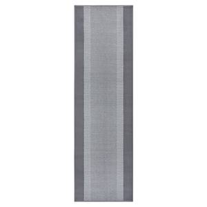 Tapis de couloir Band Polypropylène - Gris clair - 80 x 200 cm