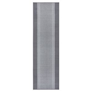Tapis de couloir Band Polypropylène - Gris clair - 80 x 350 cm