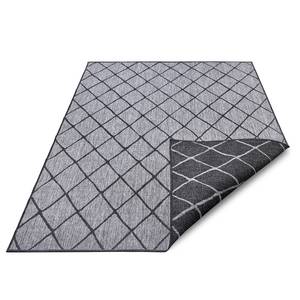 Tapis intérieur/extérieur Malaga Polypropylène - Argenté / Gris - 120 x 170 cm