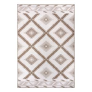 Tapis intérieur / extérieur Malibu Polypropylène - Beige / Marron - 120 x 170 cm