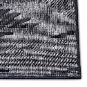 Tapis intérieur / extérieur Malibu Polypropylène - Argenté / Gris - 160 x 230 cm