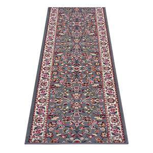 Tapis de couloir Vintage Polypropylène - Gris - 80 x 450 cm