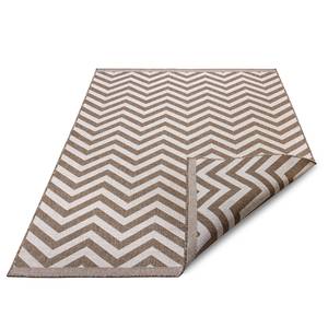 In-/Outdoorteppich Palma Polypropylen - Beige / Braun - 80 x 150 cm