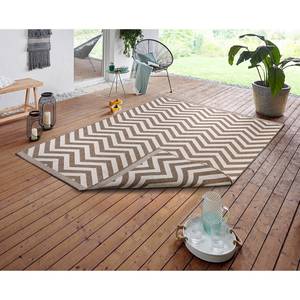 In- & outdoorvloerkleed Palma polypropeen - Beige/bruin - 160 x 230 cm