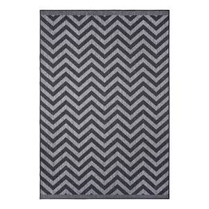 Tapis intérieur/extérieur Palma Polypropylène - Argenté / Gris - 160 x 230 cm