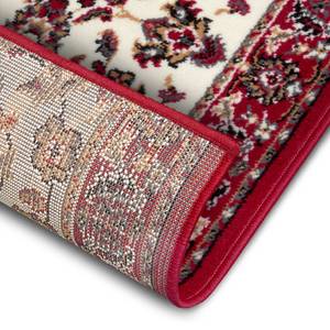 Tapis de couloir Vintage Polypropylène - Rouge - 80 x 200 cm