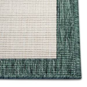 Tapis de couloir int./ext. Panama Polypropylène - Vert / Beige - 80 x 350 cm