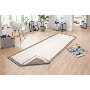 In- en outdoorloper Qala polypropeen - Beige/bruin - 80 x 350 cm