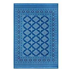 Kurzflorteppich Sao Buchara Polypropylen - Jeansblau - 120 x 170 cm
