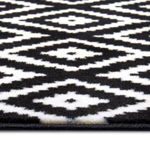 Tapis de couloir Raute Polypropylène - Blanc / Noir - 80 x 200 cm