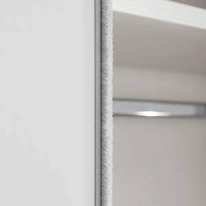 Schwebetürenschrank Sinfonie Plus Typ D Weiß - 280 x 222 cm - Premium - Silber