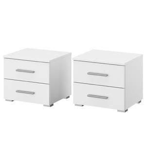 Tables de chevet Base II (lot de 2) Blanc alpin - 2