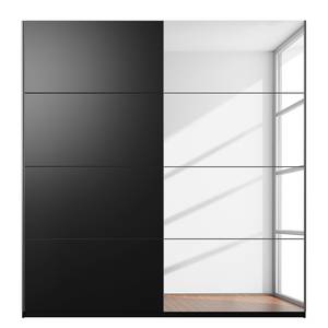 Schwebetürenschrank Salton III Schwarz - Breite: 150 cm