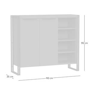 Schoenenkast HERBY Grafiet