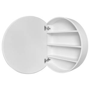 Set di 3 mobili da bagno LINDHOLM C Rovere parzialmente massello - Bianco