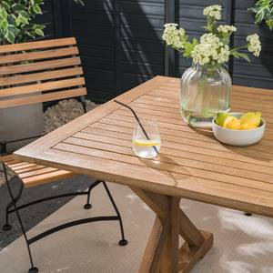 Table de jardin KOOP Marron - Bois massif - 200 x 75 x 100 cm