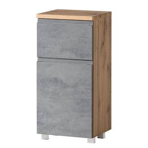 Lage kast Roccolo Concrete look - Breedte: 40 cm