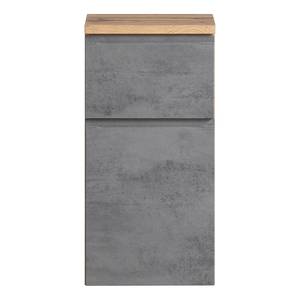 Lage kast Roccolo Concrete look - Breedte: 40 cm