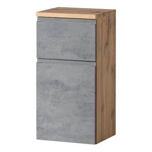 Lage kast Roccolo Concrete look - Breedte: 40 cm