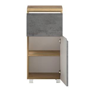 Lage kast Roccolo Concrete look - Breedte: 40 cm