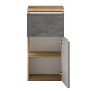 Lage kast Roccolo Concrete look - Breedte: 40 cm