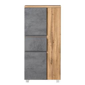 Kleine kast Roccolo I Concrete look - Breedte: 65 cm