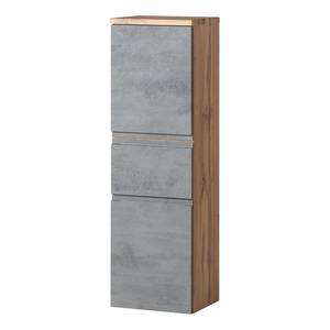 Armoire midi Roccolo I Imitation béton - Largeur : 40 cm