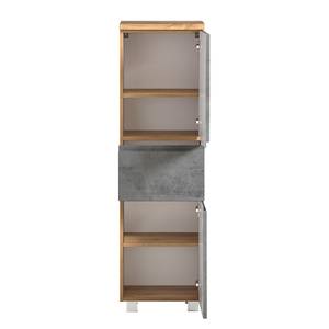 Armoire midi Roccolo I Imitation béton - Largeur : 40 cm