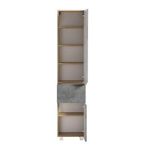 Hochschrank Roccolo I Beton Dekor - Breite: 40 cm