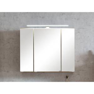 Spiegelschrank Roccolo Inklusive Beleuchtung - Wotaneiche Dekor - Breite: 80 cm
