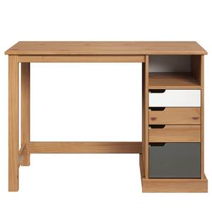 Bureau Mestre massief grenenhout - Grenenhout honingkleurig/Grenenhout wit