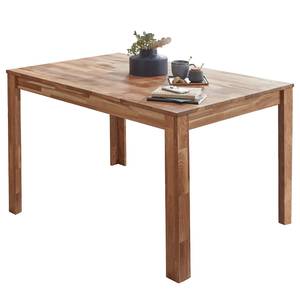 Eettafel Tassar (met uitschuiffunctie) massief wild eikenhout - wild eikenhout