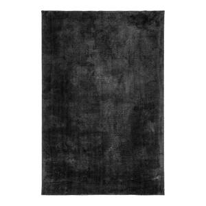 Teppich Engerdal I Polyester - Schwarz - 160 x 230 cm - Anthrazit