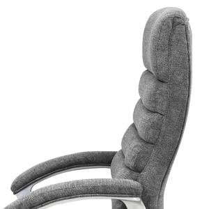 Fauteuil de direction Hatley Microfibre / Fer - Gris clair - Avec fonction massage - Microfibre Honola: Gris minéral