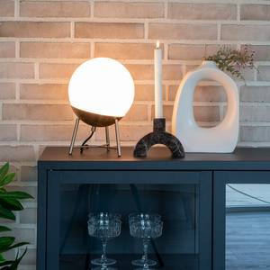 Lampe Ebeltoft Verre - Blanc / Laiton - 1 ampoule