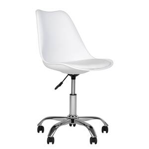 Chaise de bureau Stavangen Blanc - Blanc